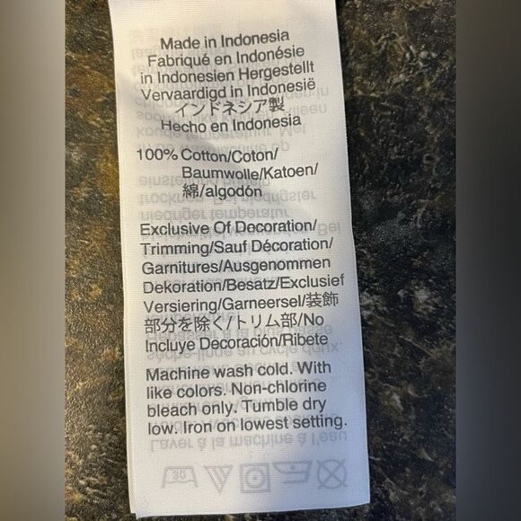 Madewell Texture & Thread Rust Color Top Smock Neckline L - Picture 6 of 6